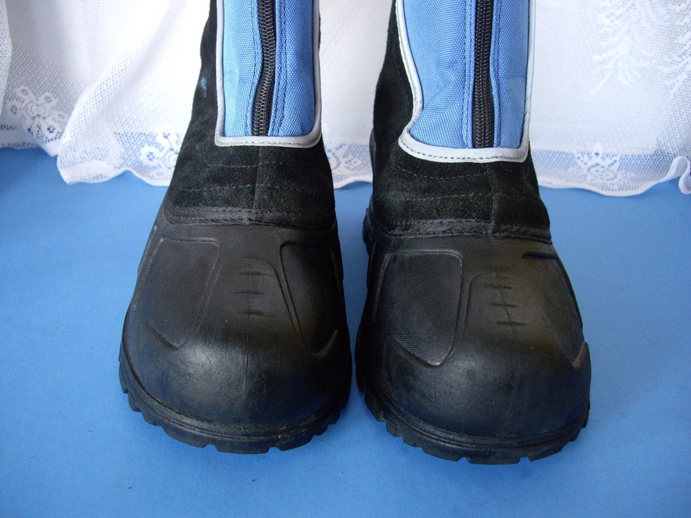 ITASCA BOYS SNOW BOOTS / LEATHER UPPER / SIZE 6 M / SUPER NICE CONDITION!