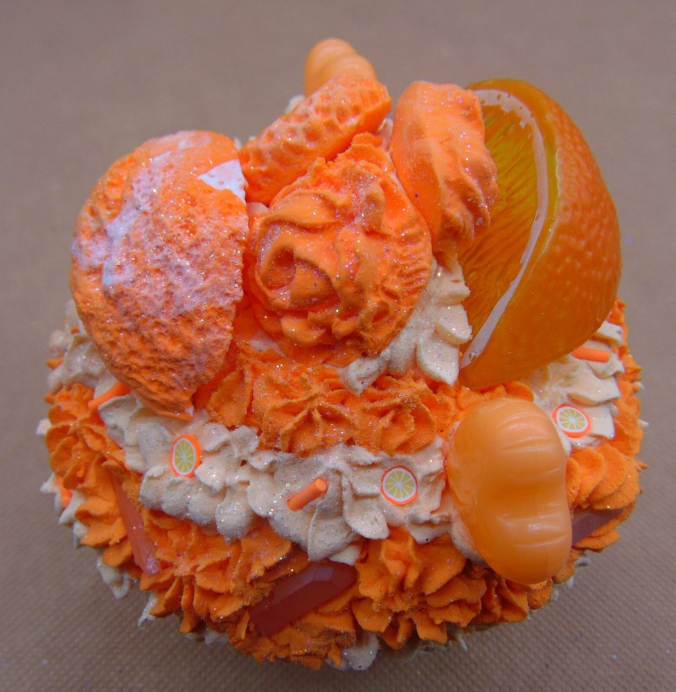 Orange Dream Fake Bake Cupcake