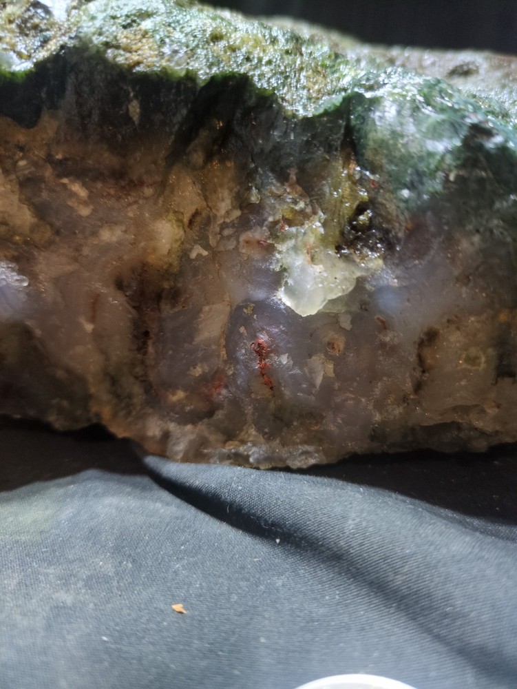 Moss Agate Multicolored w/ Opalization & Moss Inclusions Specimen (11lbs 4oz)