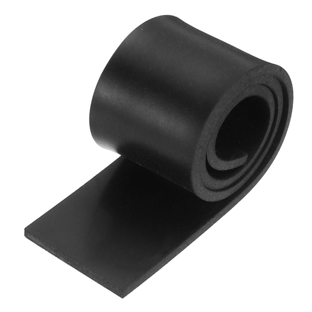 Solid Rubber Sheet 3/32" x 1" x 10"  for Gaskets DIY Material