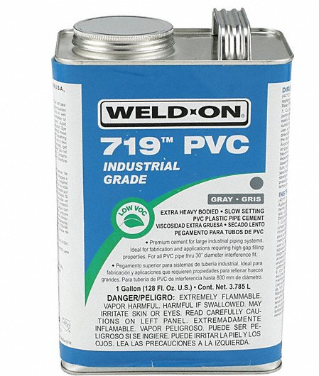 Weld-On 719 PVC Glue (Gallon)