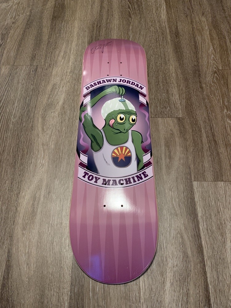 Toy Machine Dashawn Jordan Signed Debut Deck