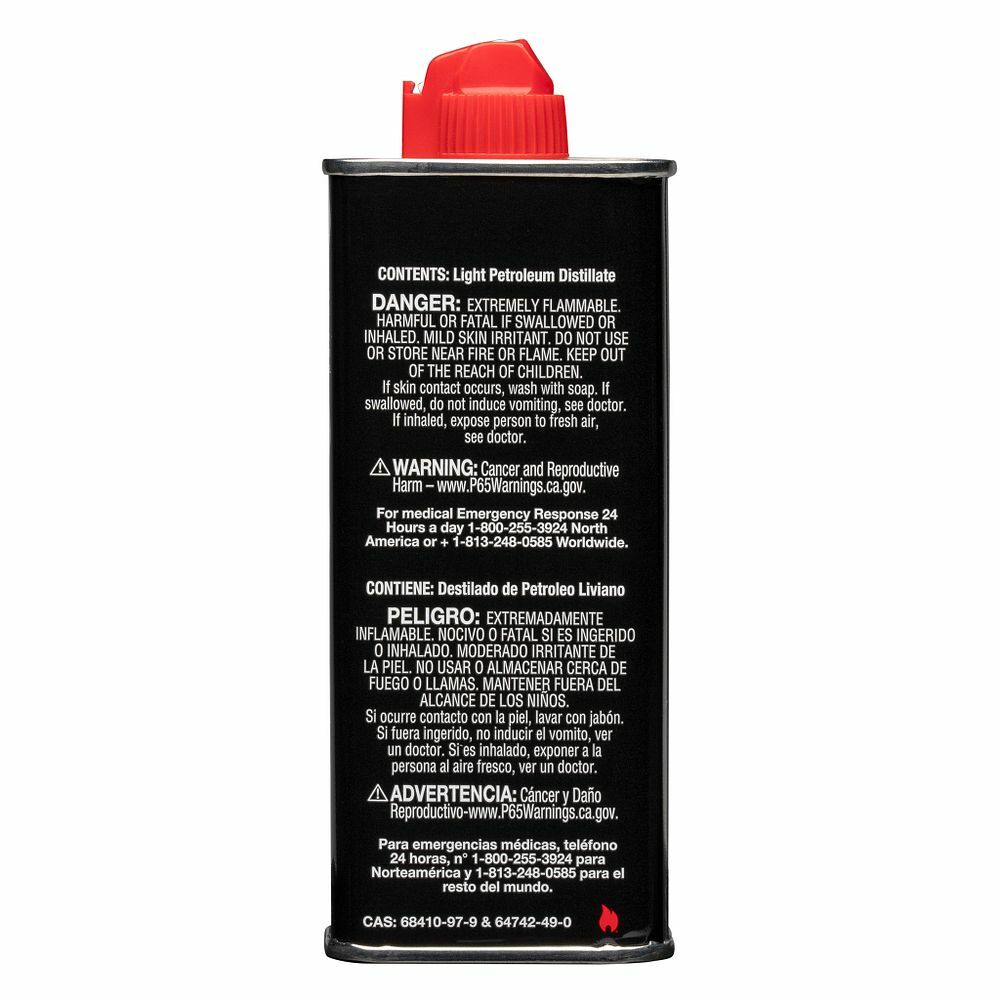 Zippo 4 ounce Lighter Fuel, 4FC