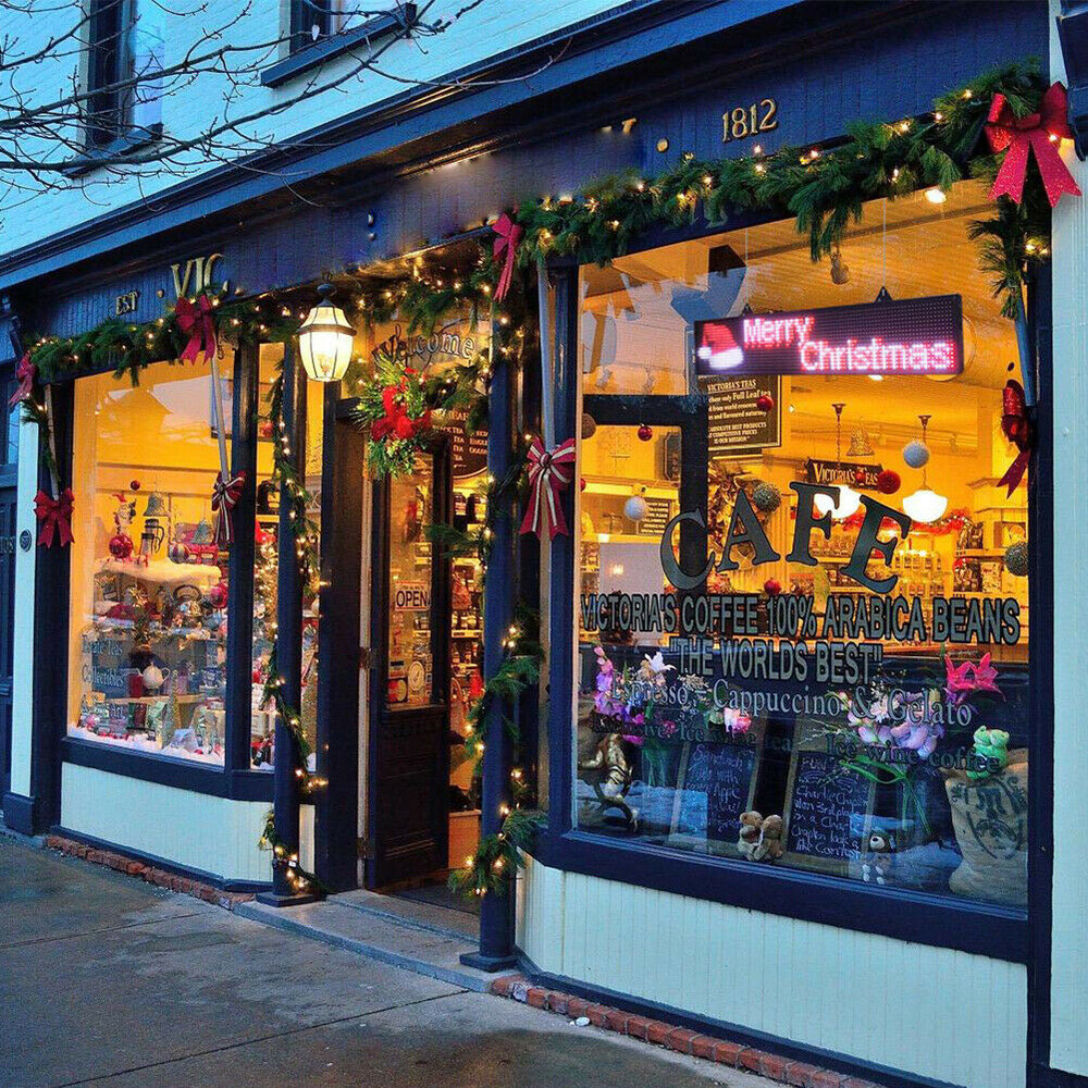 LED Sign 40" X 8" Scrolling Message Display Board 7 Color Programmable