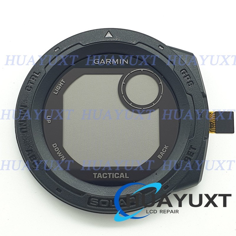 Black LCD Display Screen For Garmin Instinct Solar Tactical Edition