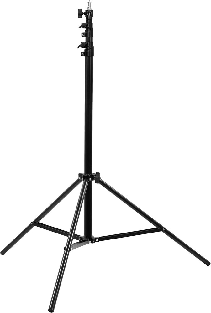 Sturdy 10' Air Cushioned Light Stand with Adapter