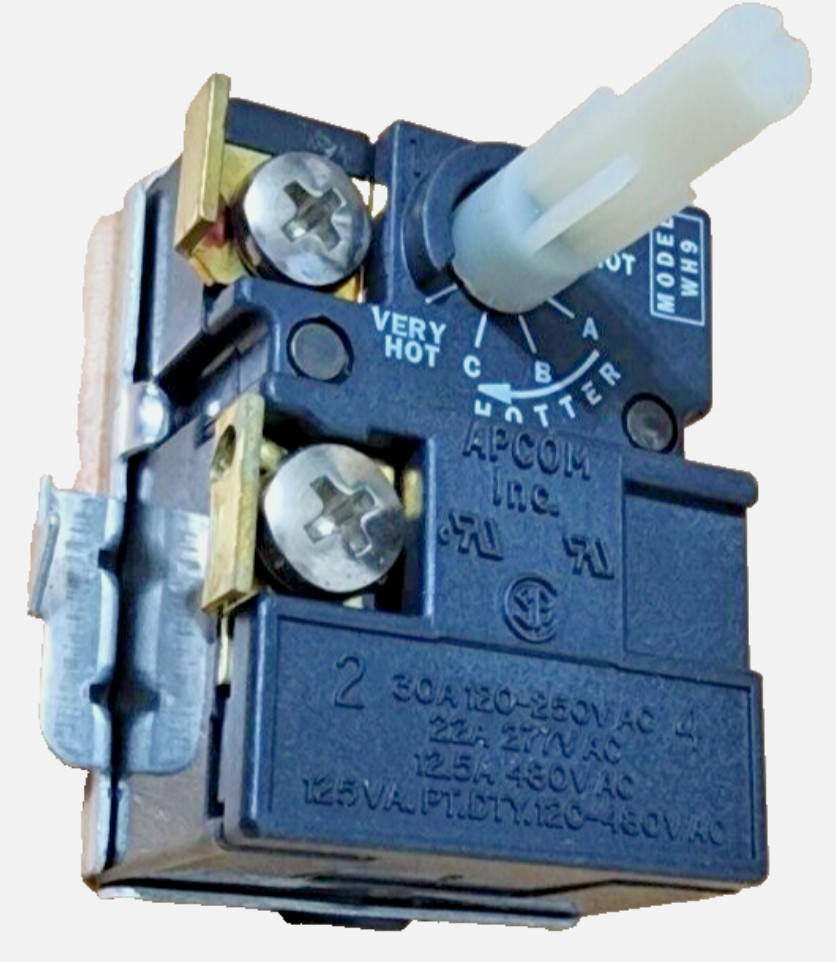 ACE 44070 Lower Thermostat Extended Shaft 9000512 WH7 WH9 State New NOS