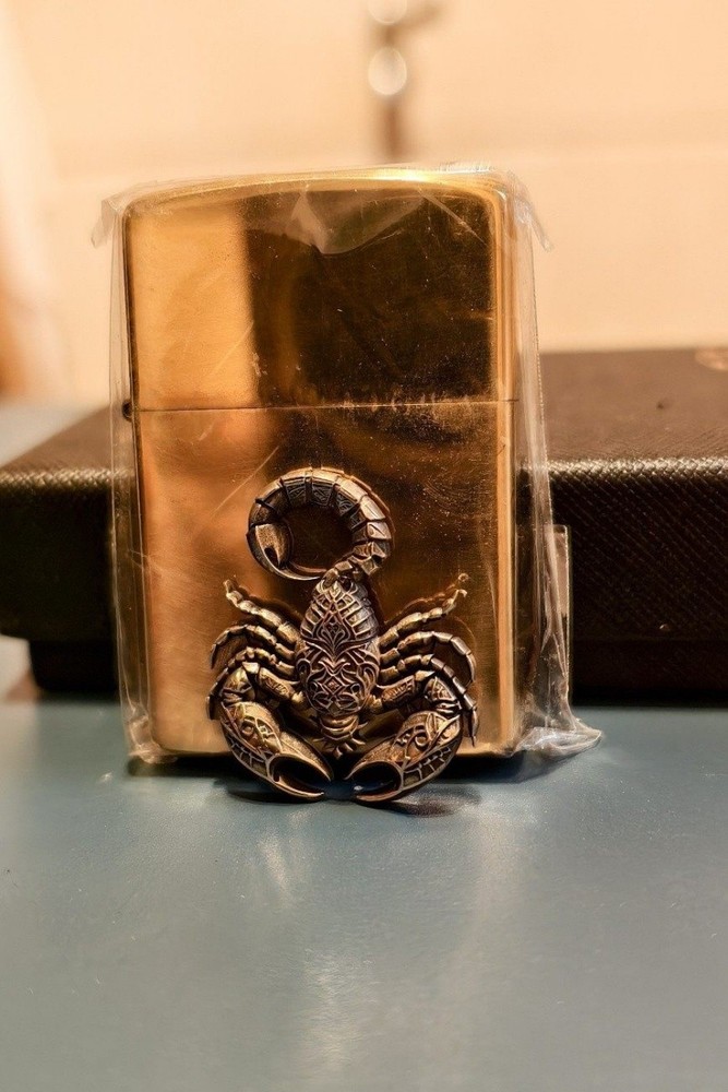 Brass Mr Krabs Lighter Patch DIY Decoration Accessory Without Lighter