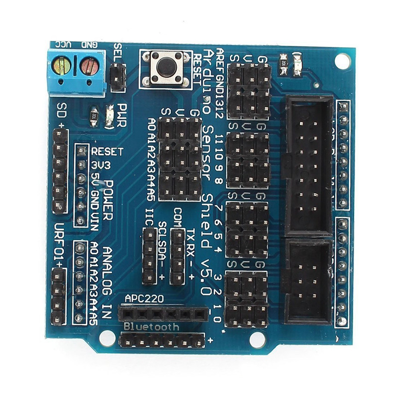IIC Upgraded V5 Sensor Shield for R3 Expansion Board