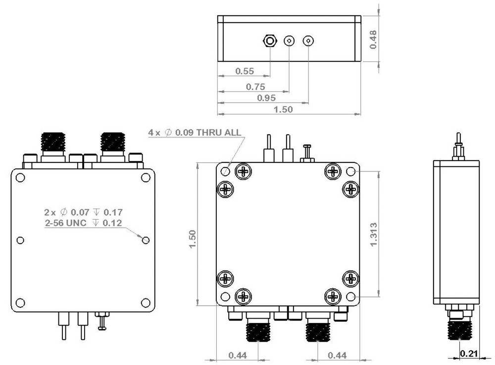 11 GHz Phase Locked Oscillator 10 MHz Internal Ref. High RF Output
