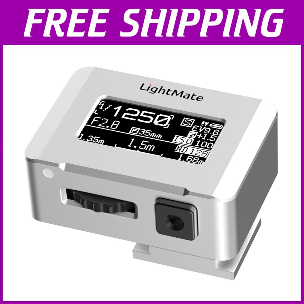 Rechargeable 20H Battery Light Meter