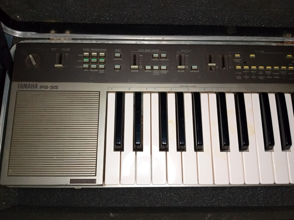 1983 Yamaha PS-55 Keyboard Vintage