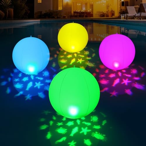 Floating Pool Lights5" Solar Pool Light that Float w/Patterns of 1 White