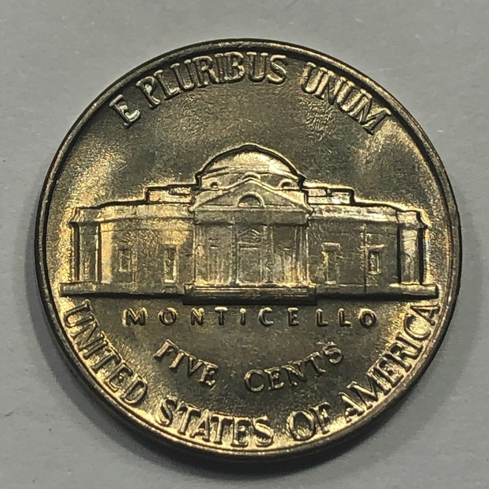 1962- Jefferson 5 cent - Uncirculated