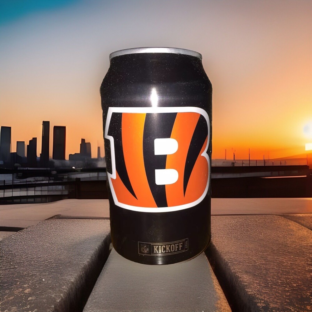 AFC CHAMPS NFL 2016 CINCINNATTI BENGALS BUD LIGHT EMPTY CAN 2016