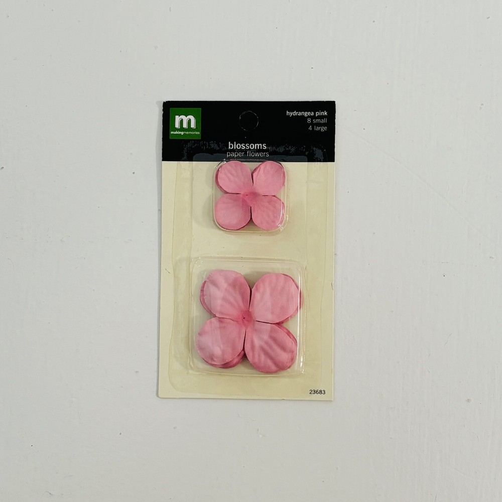 Making Memories Blossoms Paper Flowers