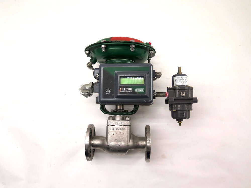 Fisher / Feildvue Instruments DVC2000 Digital Valve Controller & Baumann Valve 1