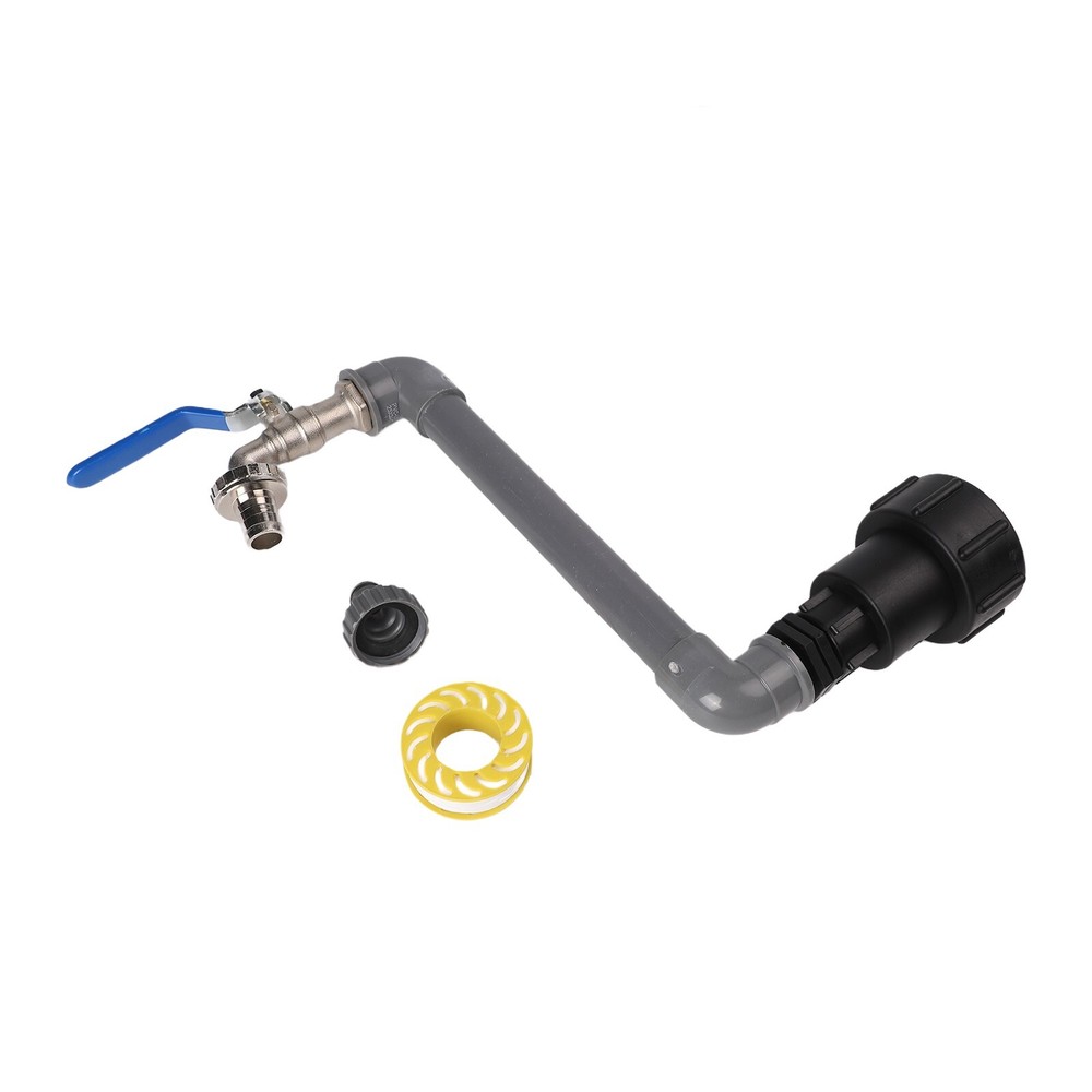 IBC Adapter Robust Brass Material Versatile Applications Irrigation Accessory