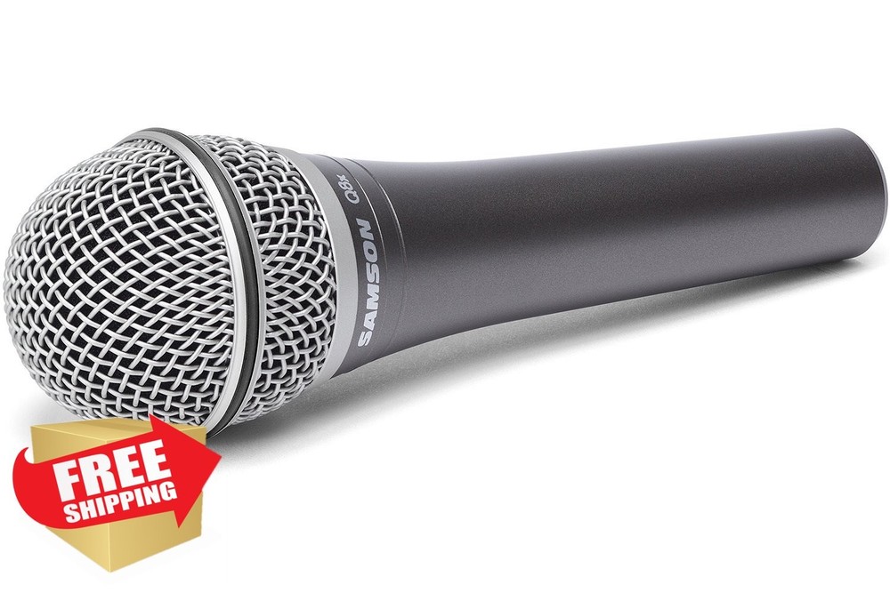 Samson Q8X Dynamic Supercardioid Handheld Microphone