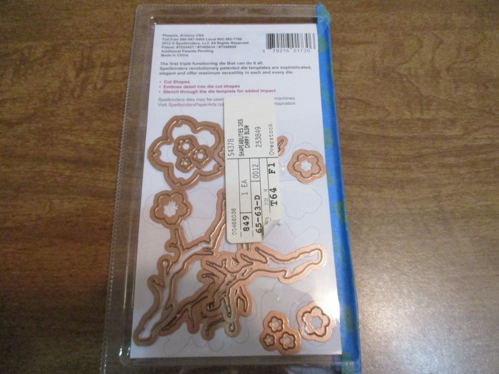 SPELLBINDERS SHAPEABILITIES CHERRY BLOSSOMS DIE SET