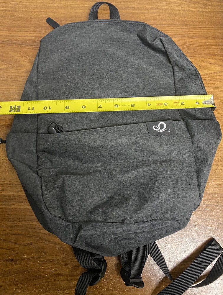 WATERFLY Basic Lightweight Backpack Dark Grey