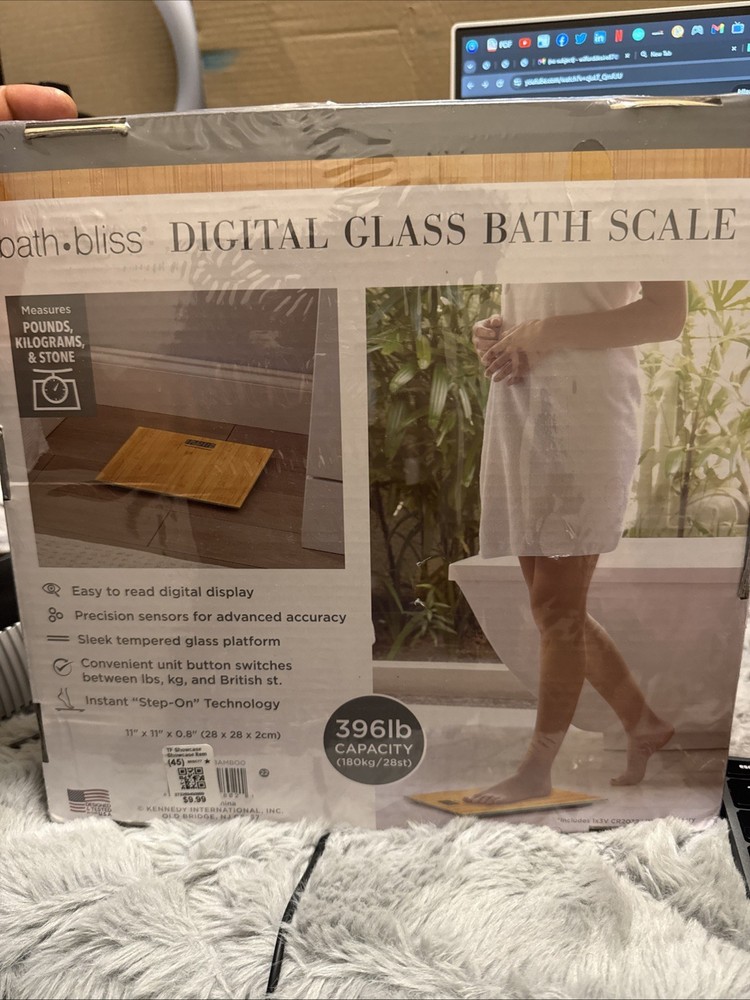 Digital Glass Bath Scale