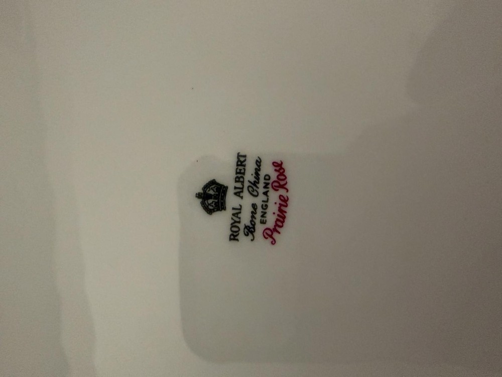 Cake Plate Royal Albert Prairie Rose Handled Cake Dish cod3