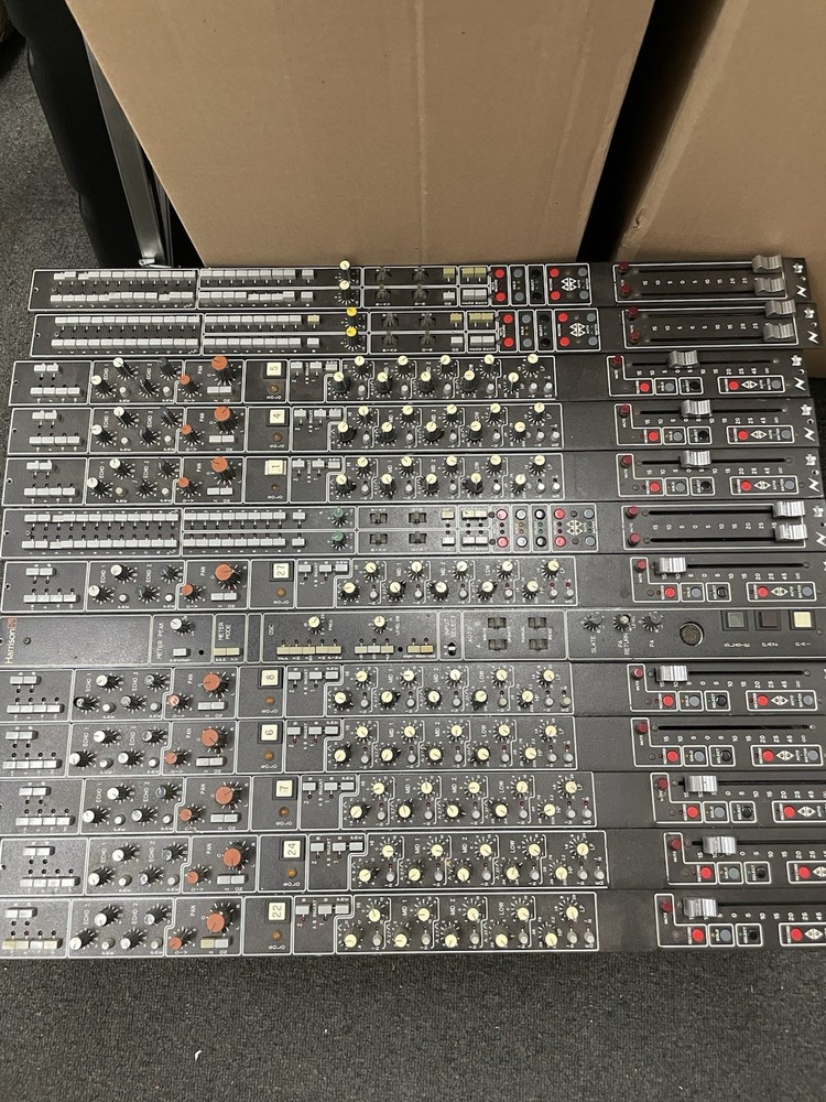 Harrison Pp1 NEVE Flying faders Indivual Channels