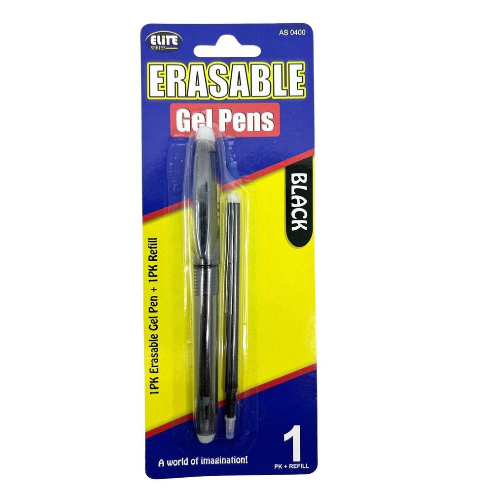 Erasable Gel Pen with Refill: 1 Pack