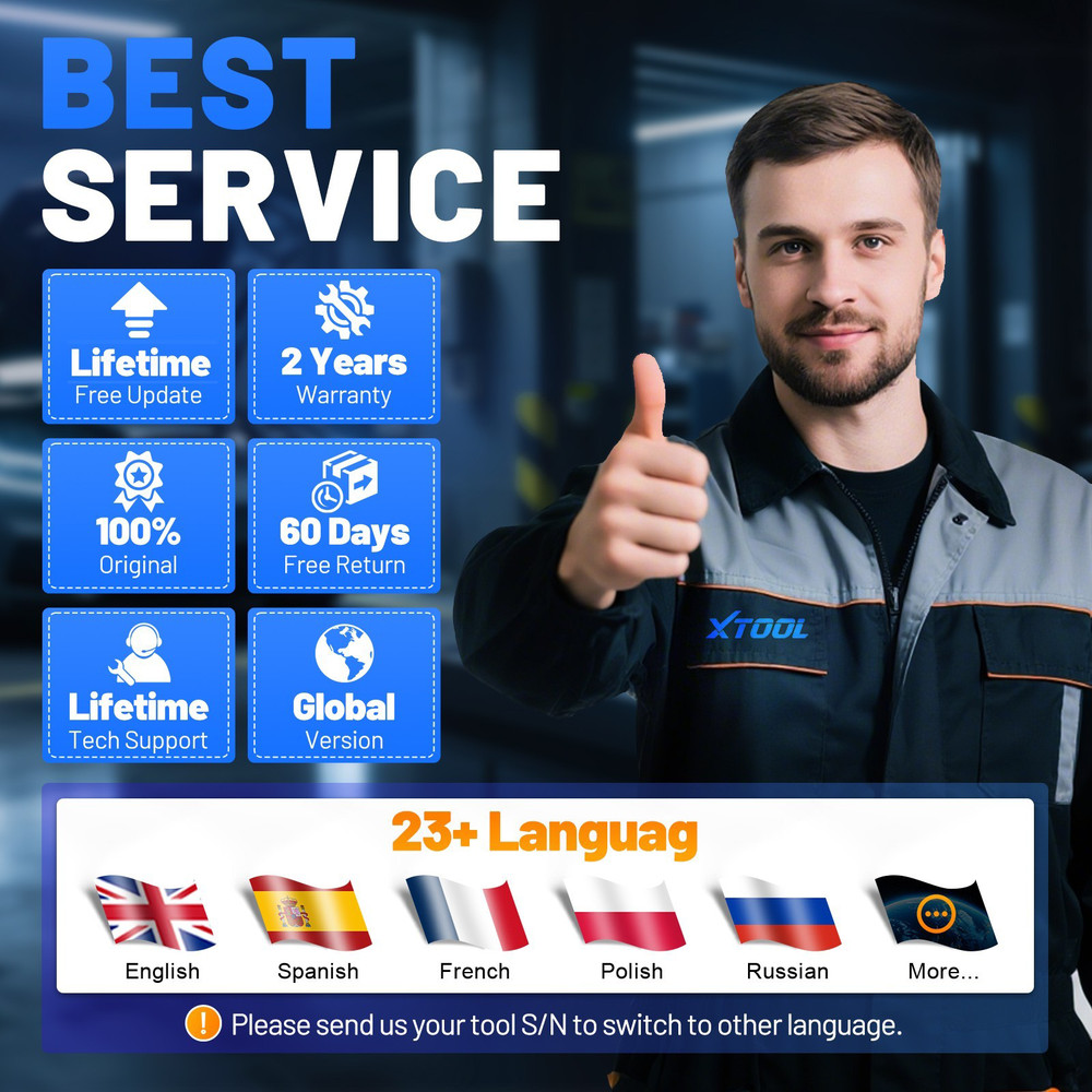 XTOOL TP580 TPMS TS100 Programming Tool All System Diagnostic Scanner 22+ Resets