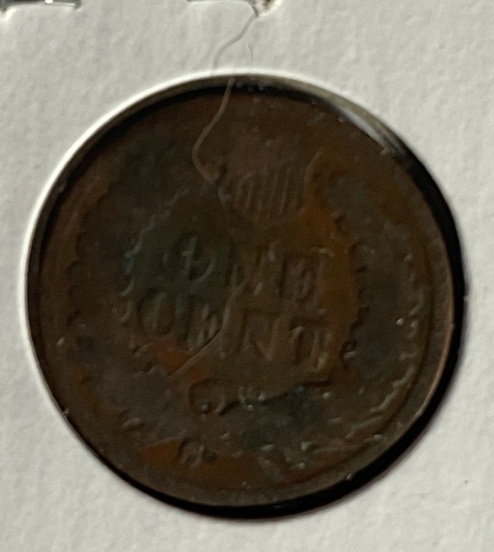 1893 Indian Head Penny Cent