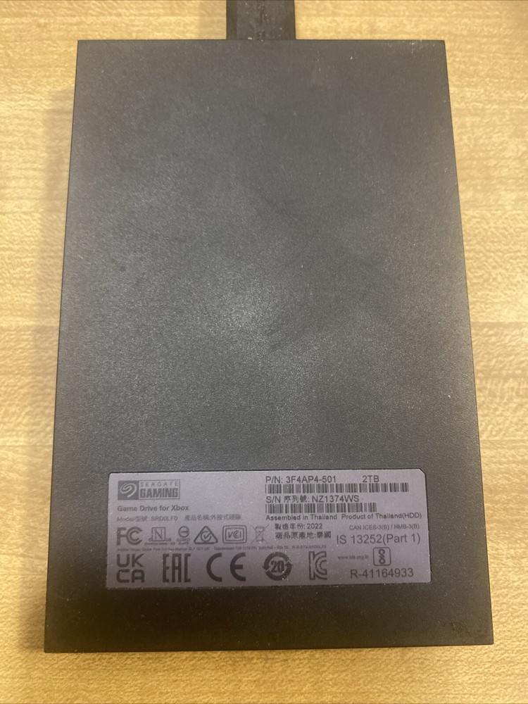 Seagate Game Drive for Xbox 2TB *Auction* Comes With Cable