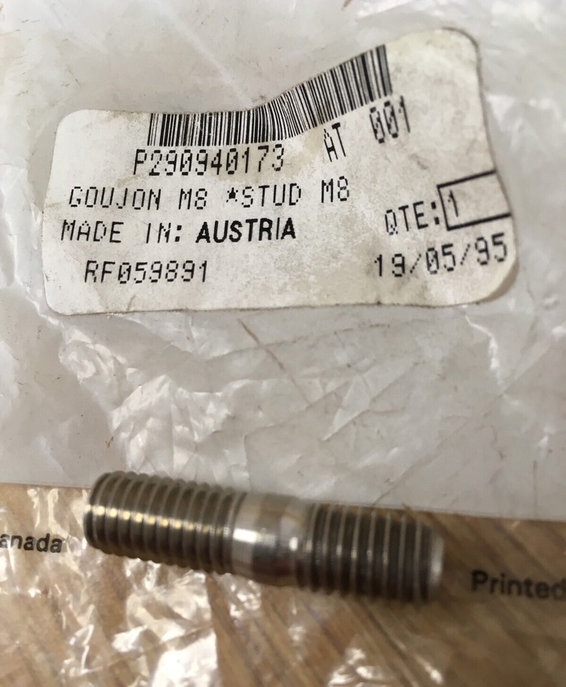 New Seadoo Stud M8 x 19 GTS SP XP 290940173 OEM