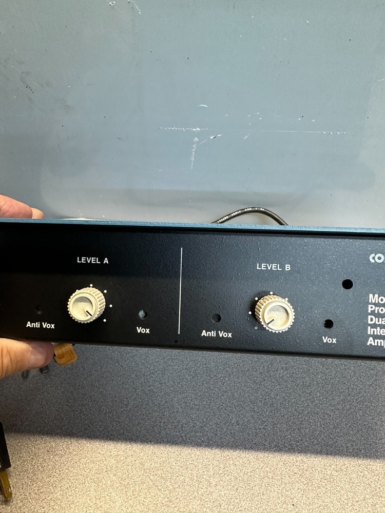 Communications Company Inc Programmable Dual Channel Intercom Amplifier IC-28 UL