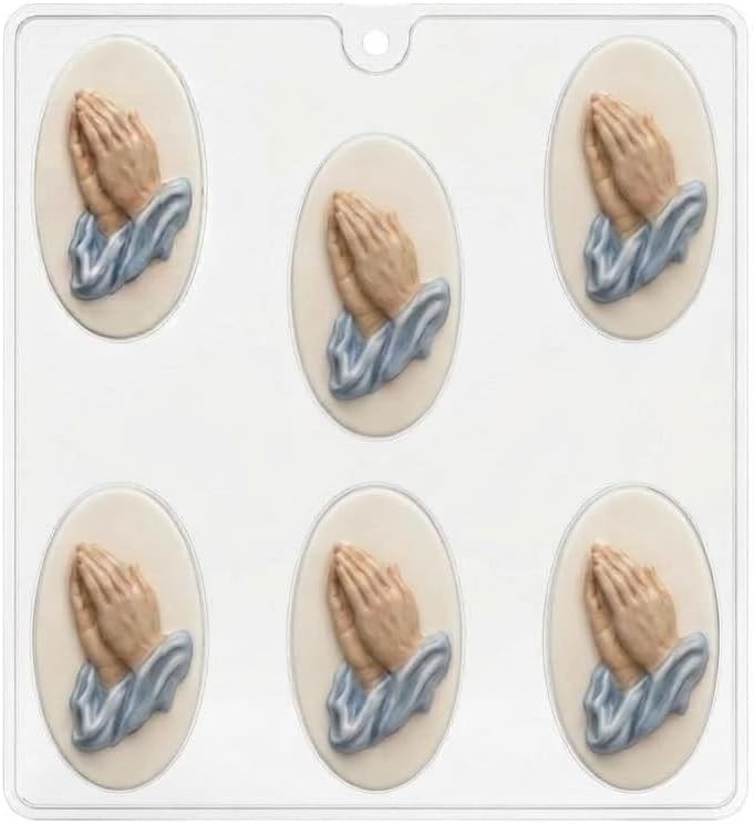 Praying Hands Chocolate Candy Mold Religious 408 NEW