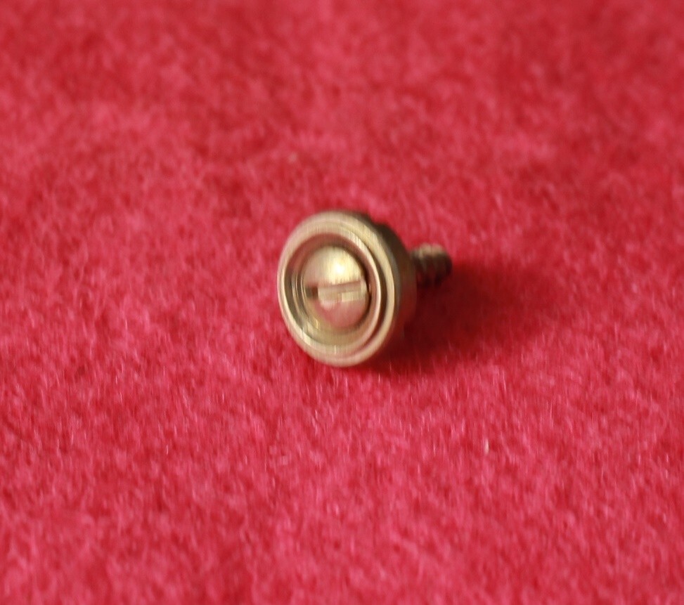 Aged Round String Tree Retainer Guide For 50s Telecaster Blackguard - Nickel