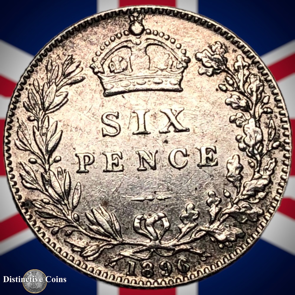 Great Britain 1896 Six Pence GB2786