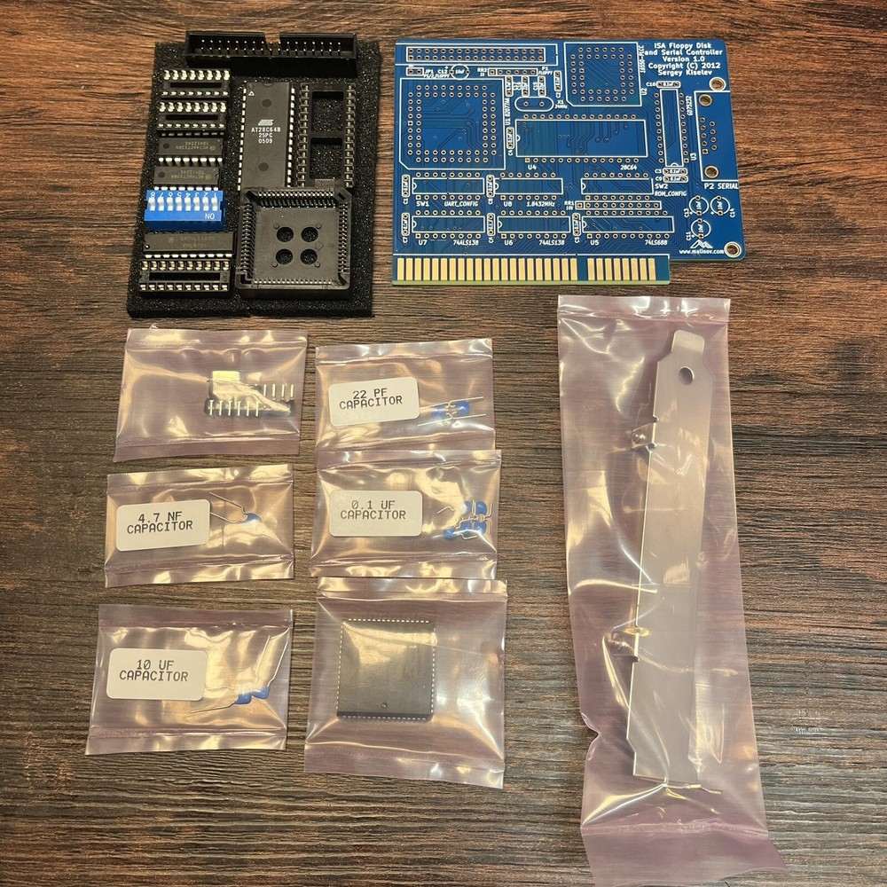 DIY Kit 8bit ISA Floppy Disk Controller By Sergey Kiselev (Requires Assembly)