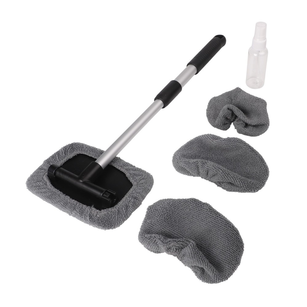 Car Wash Brush Ergonomic Design Extendable Handle Multi-Purpose Use Car Cleaning