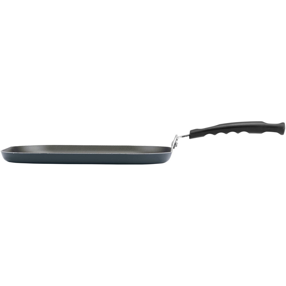 11" Non-Stick Aluminum Square Griddle Lightweight Riveted Handle Kitchen Cooking
