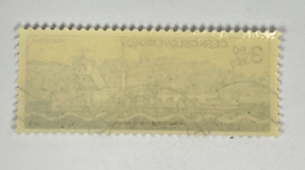 Czechoslovakia 3.60 kcs Stamp - Budapest (Used) X41