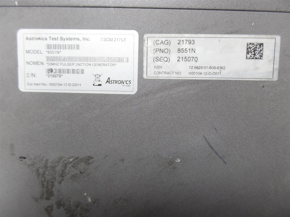 Tabor Electronics 8551 50MHz Function Pulse Signal Generator - Free Shipping