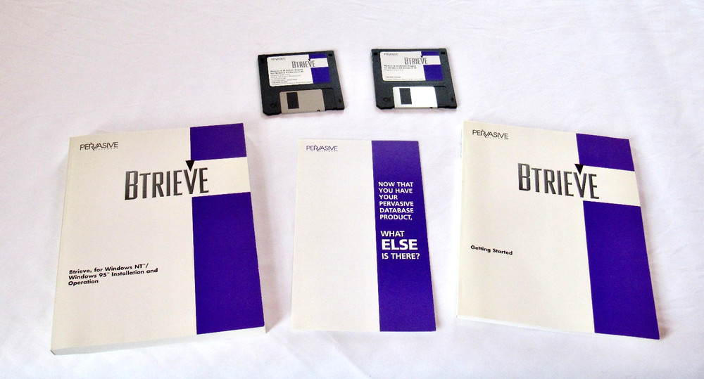 Btrieve Version 6.15 software for Windows 95 and NT