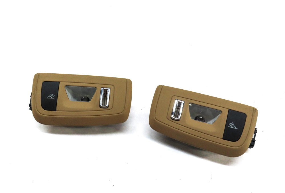 2012 PORSCHE PANAMERA (970 G1) REAR LEFT & RIGHT READING DOME LIGHT SET2 (BEIGE)