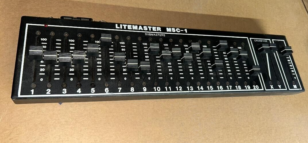 Litemaster Submasters MSC-1 Stage Lighting Controller