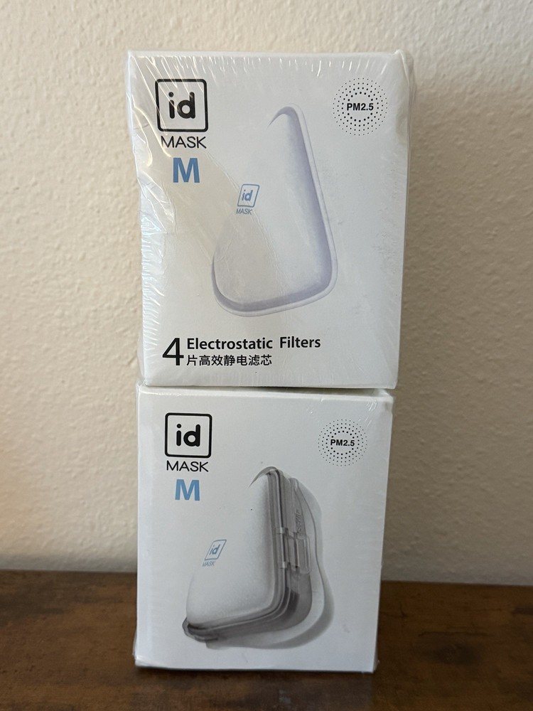 ID MASK M (Medium) – PM2.5 Reusable Mask + Electrostatic Filters (Set)