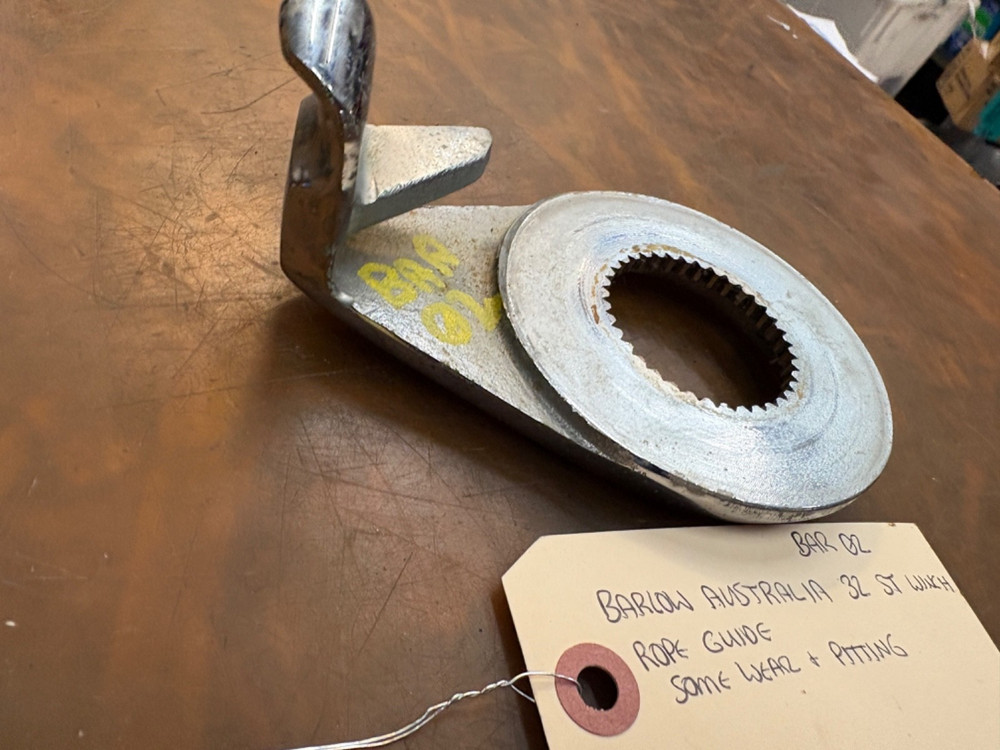 BARLOW AUSTRALIA 32 ST WINCH ROPE GUIDE
