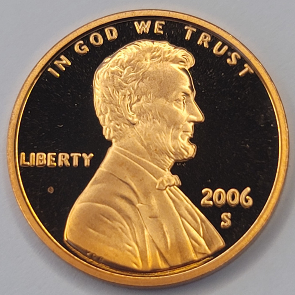 2006 S Proof DCAM Lincoln Memorial Cent