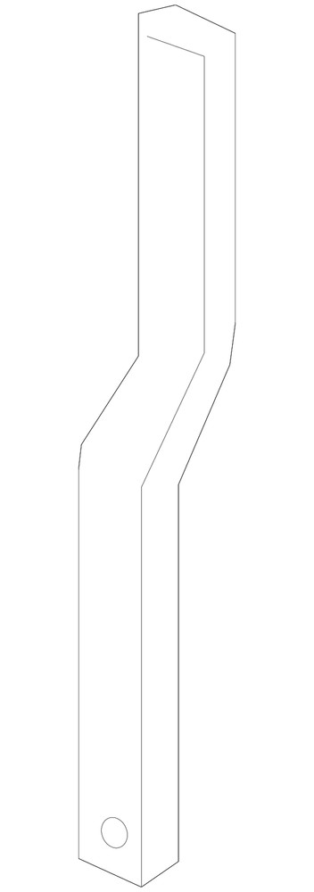 Genuine Ford Radiator Support Air Duct Bracket HS7Z8472A