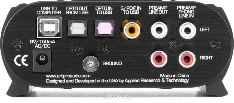 ART USB Phono Plus Phono Preamp & Audio Interface